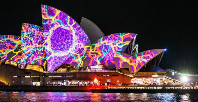 全球最大光影音樂藝術盛會 悉尼燈光音樂節