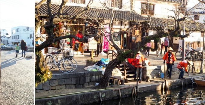 【日本】新年四國遊 (一) : 倉敷美觀地區 ，沿著河川散策去！