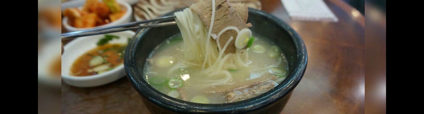 釜山美食 - 南浦洞雪濃湯 牛肉湯飯서울깍두기 "首爾蘿蔔泡菜" (南浦洞)