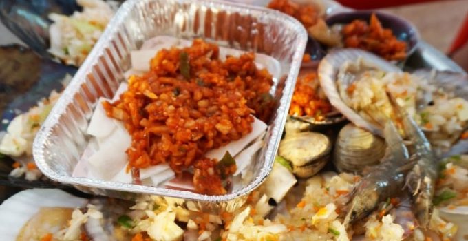 【釜山美食】 太宗台烤貝街 磯燒海鮮夠地道又正對海景！