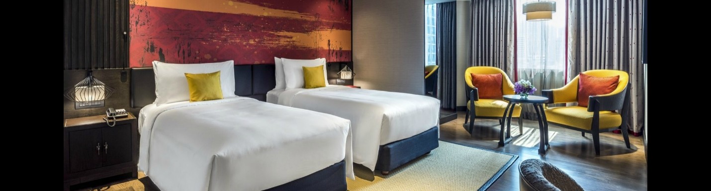 曼谷最新絲綢主題酒店 Mercure Bangkok Sukhumvit 11 (有片睇)