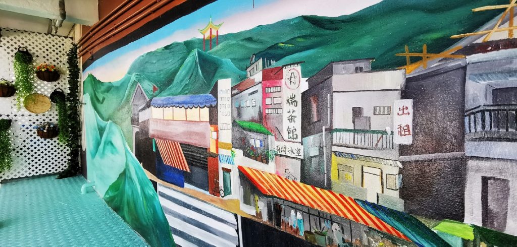 長洲華威酒店-特色壁畫-