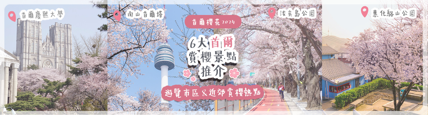 首爾櫻花2024 | 6大首爾賞櫻景點推介 遊覽市區 & 近郊賞櫻熱點