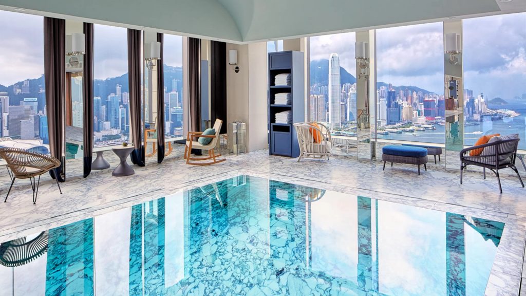 酒店室內泳池-香港瑰麗酒店