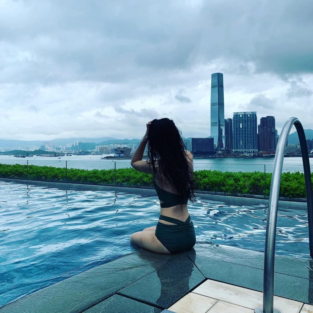 無邊際泳池-香港四季酒店
