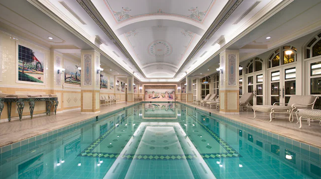 酒店室內泳池-香港迪士尼酒店