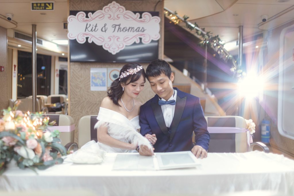 籌備婚禮-船上證婚
