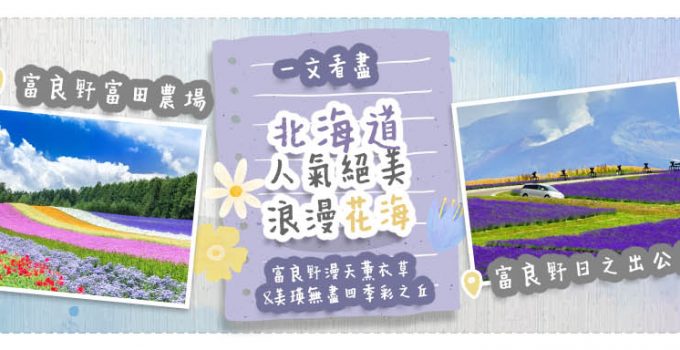 【北海道花田2024】一文看盡北海道人氣絕美浪漫花海 富良野漫天薰衣草 & 美瑛無盡四季彩之丘