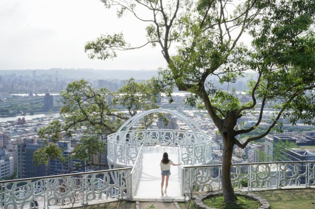 台北新景點 | 劍潭山步道北眼平台