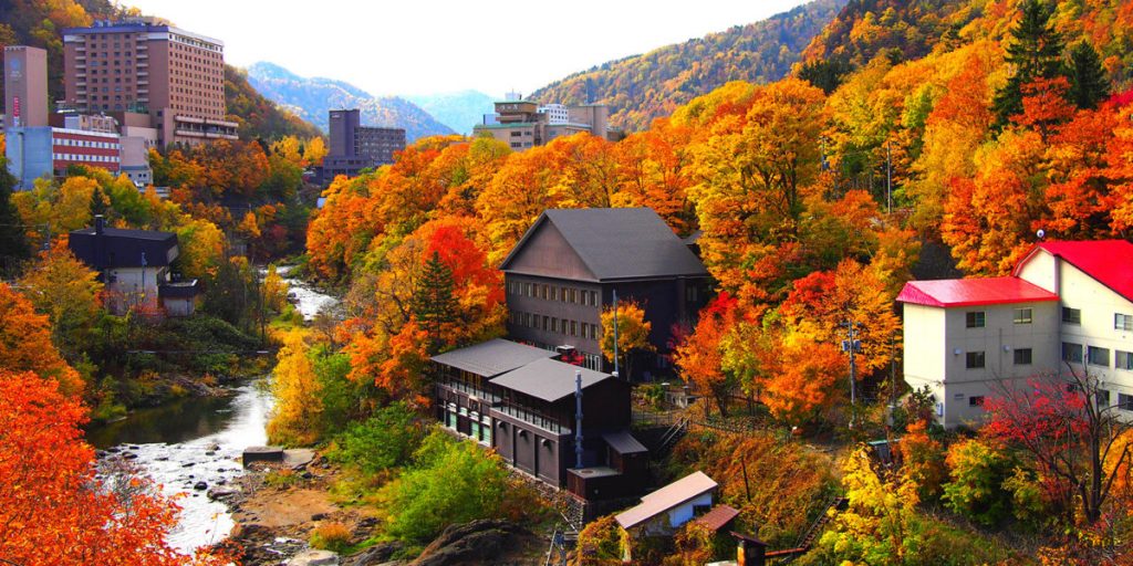 北海道紅葉 | 定山溪