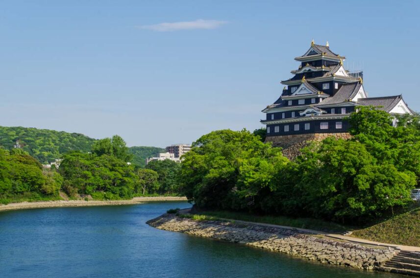 岡山自由行 | 岡山城