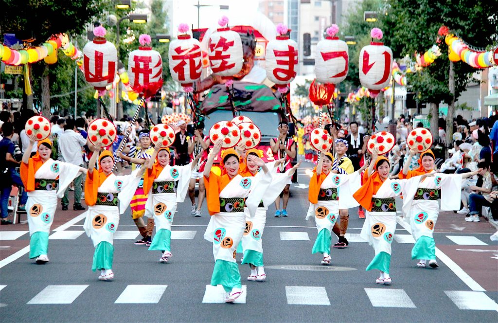 日本祭典2024 | 細數7大精彩日本祭典 體驗日本傳統熱情氛圍 山形花笠祭|日本祭典
