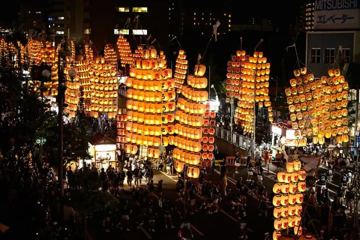 日本祭典2024 | 細數7大精彩日本祭典 體驗日本傳統熱情氛圍 秋田竿燈祭|日本祭典