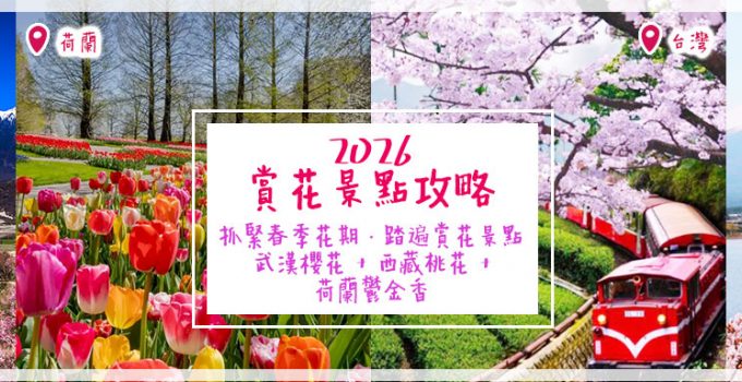 2026賞花景點攻略 | 抓緊春天花期踏遍賞花景點 武漢櫻花 + 西藏桃花 + 荷蘭鬱金香