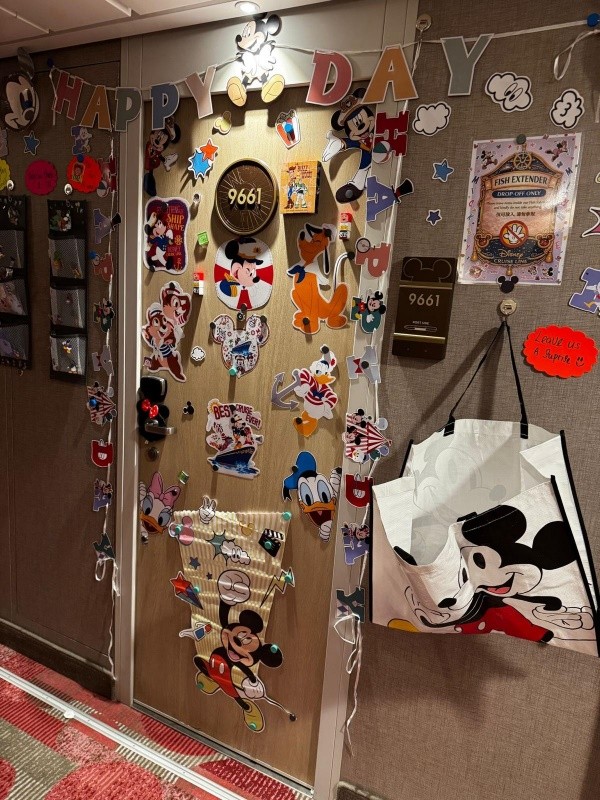 迪士尼郵輪的房門裝飾文化：讓你的艙門成為海上焦點