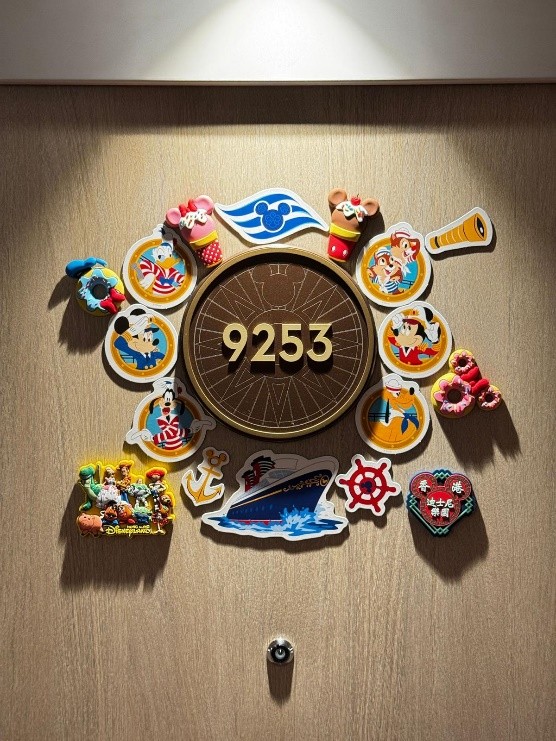 迪士尼郵輪的房門裝飾文化：讓你的艙門成為海上焦點